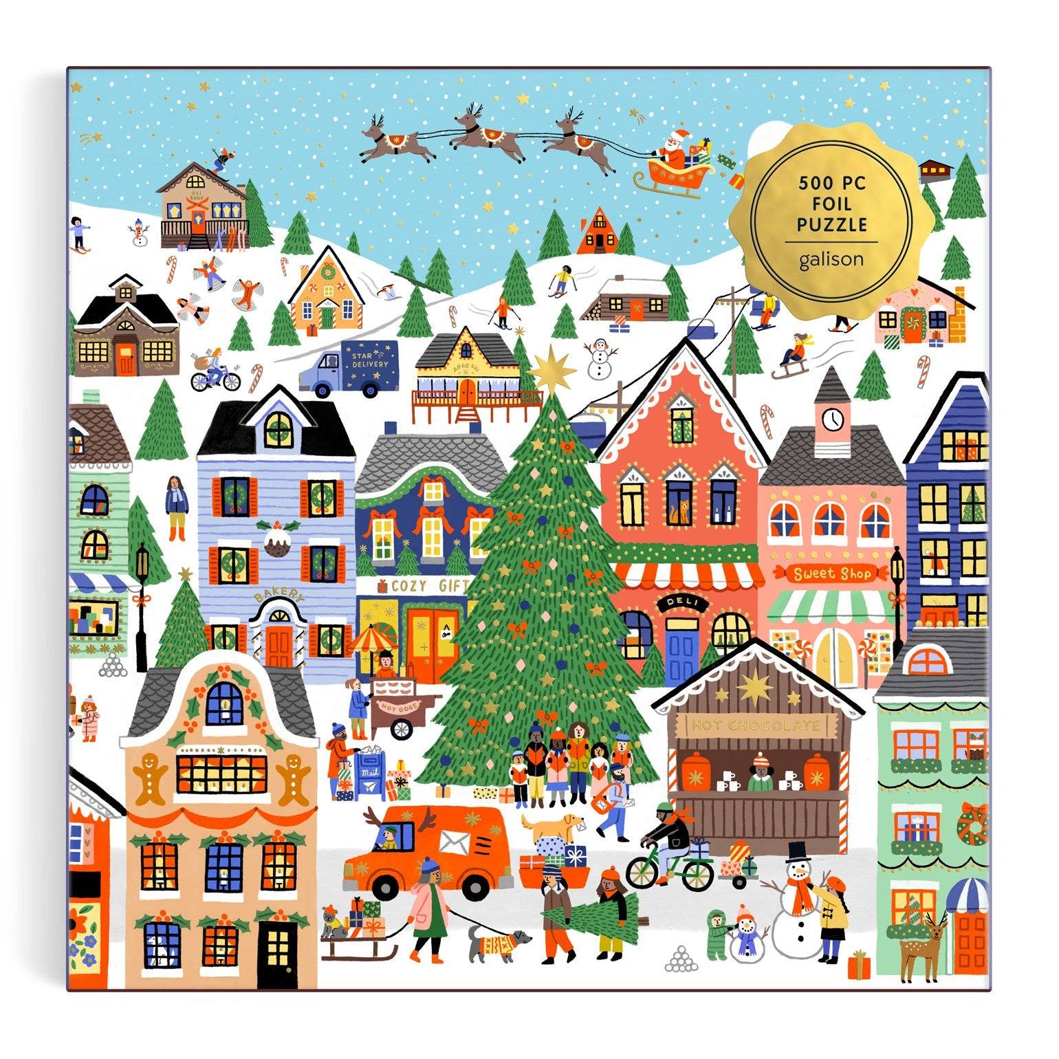 Merryville 500 Piece Foil Jigsaw Puzzle - Default Title