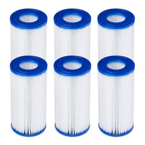 Bestway 58012P filterpatron storlek III/Intex storlek A, 6-pack