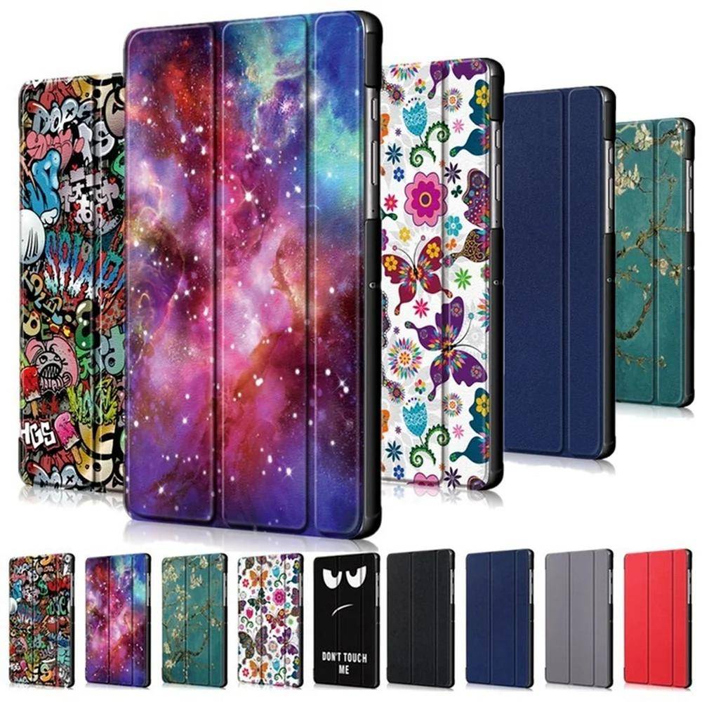 För Samsung Galaxy Tab S8 S7 Plus S7 FE SM-T970 S9 12,4 tum Magnetiskt Trefaldigt Stativskydd Funda för galaxy Tab S6 Lite Fodral