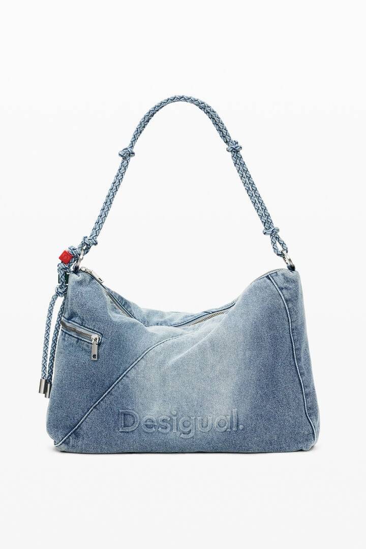 Large Denim Charms Bag