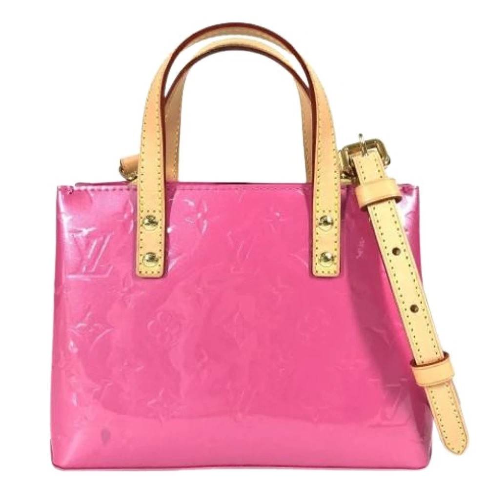 Louis Vuitton Vintage Pre-owned Vintage Canvas Håndtaske - Vintage - Dame - Lyserød - ONE SIZE -