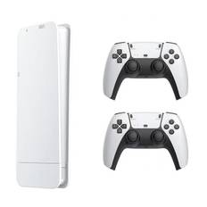 Trådlös spelkonsol, Retro Game Stick, 4K HD Plug-and-Play TV Video Gaming Stick, 10 emulatorer, 64G