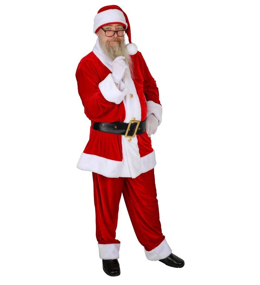 Klassisk julemandskostume One Size.