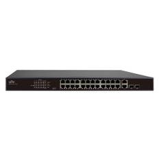 Uniview switch PoE 24+2+2 ext 30/370W