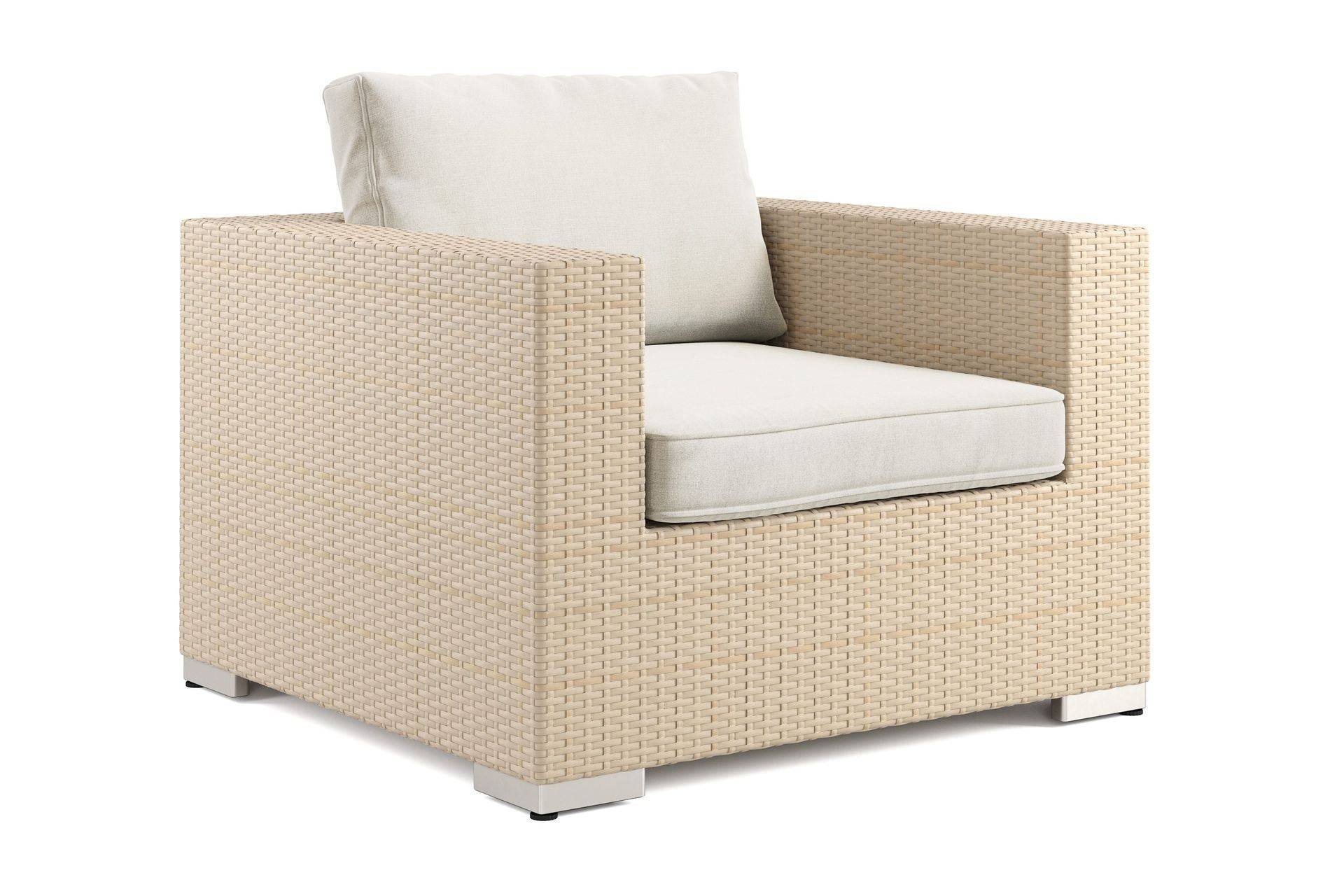 Comfort GardenBahamas Lounge Lænestol Udendørs i PolyrattanBeige