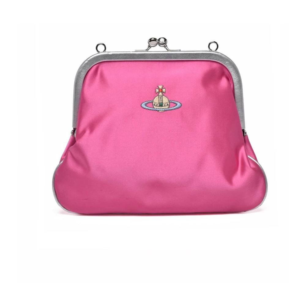 Vivienne Westwood Tracolla i Satin - Tasker - Dame - Lyserød - ONE SIZE - Satin