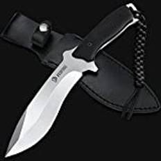 NedFoss Outdoor Camping Bushcraft kniv med bältesväska