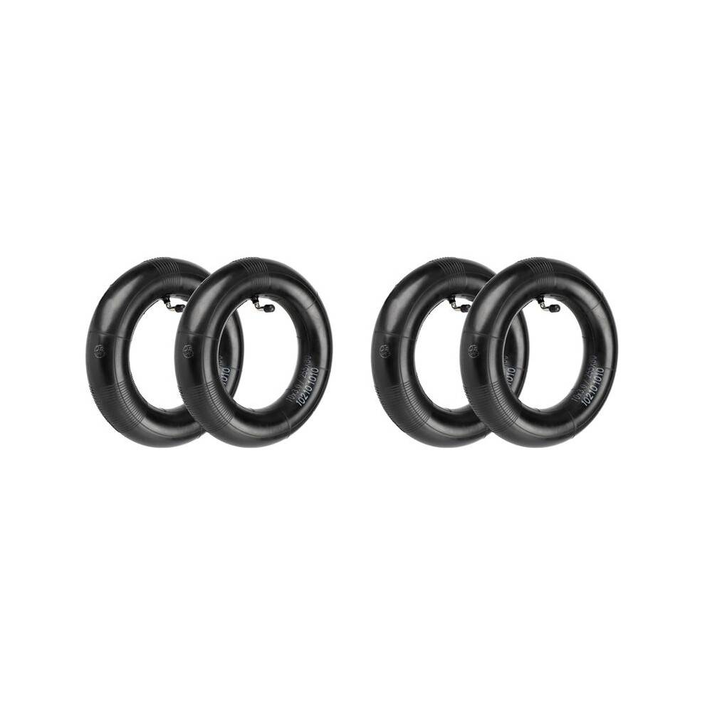 90 Degree Replacement Inner Tube for 255x80 90/65-6.5 80/65-6.5 Tire Scooter (4-Pack)
