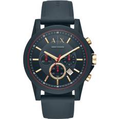 Armani Watch OUTER BANKS AX1335 Regular Imported Product Blue [AX Exchange] Men's
