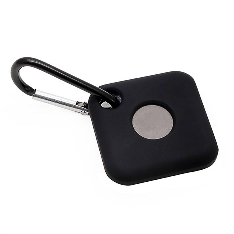 Bluetooth-nyckelfinnare smart anti lost device locator tracker alarm för barn husdjur hundkatt plånbok väska nyckelfinnare täcka - Svart