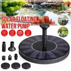 1200 mah batteri sol fontän flytande trädgård vatten fontän pool damm dekoration soldriven 4.5v 3w fontän vatten pump - 139860