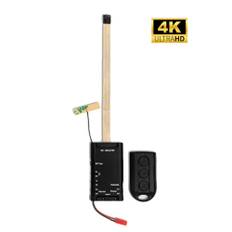 Trådlös DIY Wifi spionkamera med 4K HD upplösning, inbyggd mikrofon, datum och tidsstämpel, rörelseaktivering