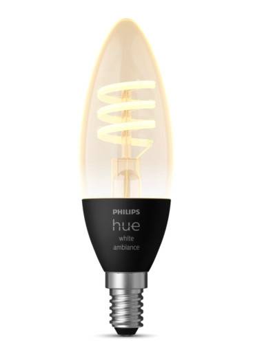 4 stk Philips Hue White Ambiance E14 kertepære, 2200K-4500K, 4,6W