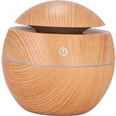 Träkorn mini luftfuktare ultraljud usb aroma diffuser led nattljus elektrisk eterisk olja diffusor aromaterapi - Mini luftfuktare