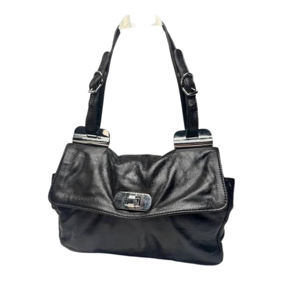 Marni Pre-owned Pre-owned Læder Håndtaske - Vintage - Dame - Sort - ONE SIZE - Læder