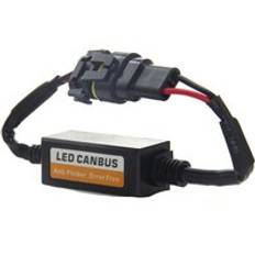 1pc strålkastare dimljus canbus-avkodare resistor cancell anti flimmer felfria motståndstillbehör h1/h4/h7/9005/9006/9012 - H4