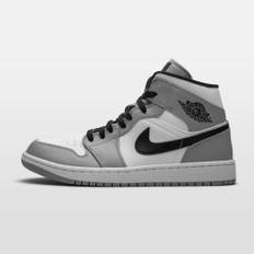 Nike Air Jordan 1 Light Smoke Grey Mid - 554724-092 / 554725-092 44.5