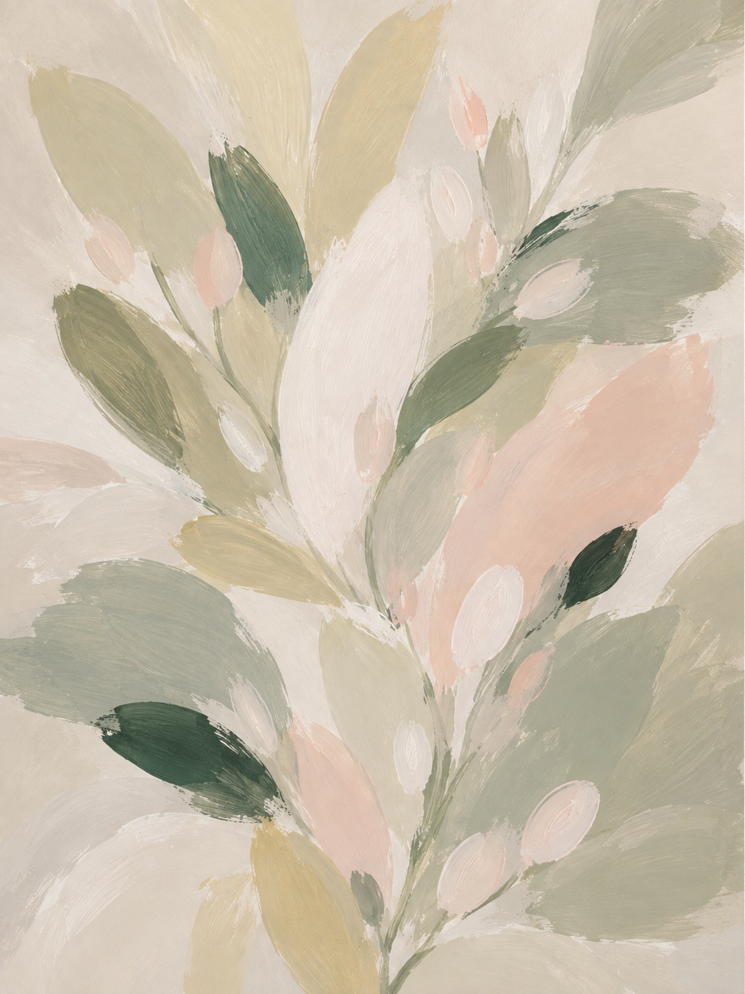Maison Botanique II – Verdant Canvas - 30x40