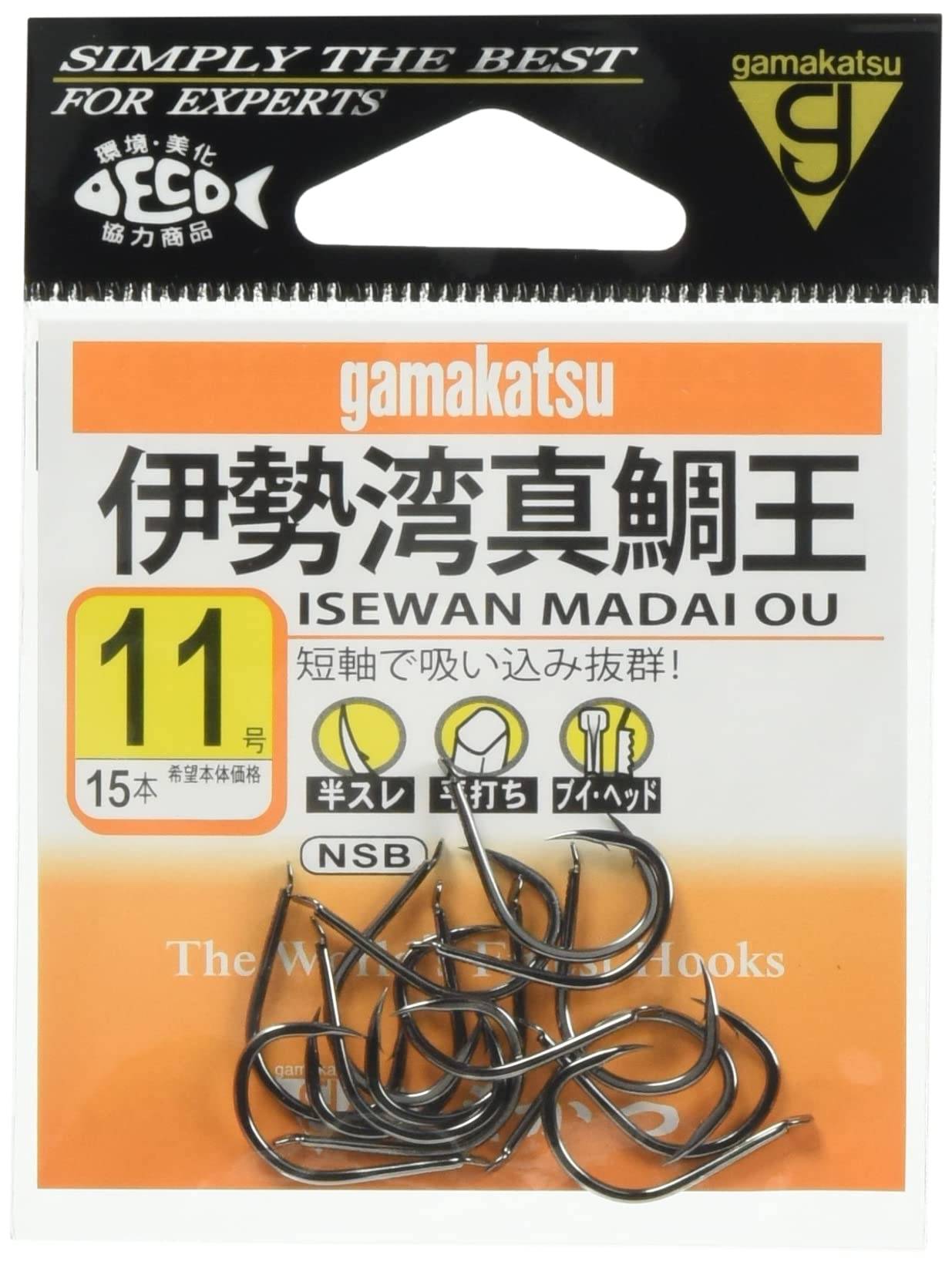 Gamakatsu Ise Bay Madai King (NSB) Krok, Storlek 11 Fiskekrok
