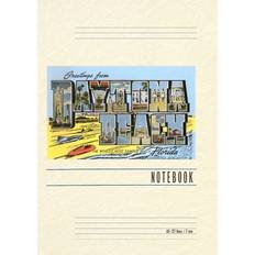 Vintage Lined Notebook Greetings from Daytona Beach, Florida - 9798385409846