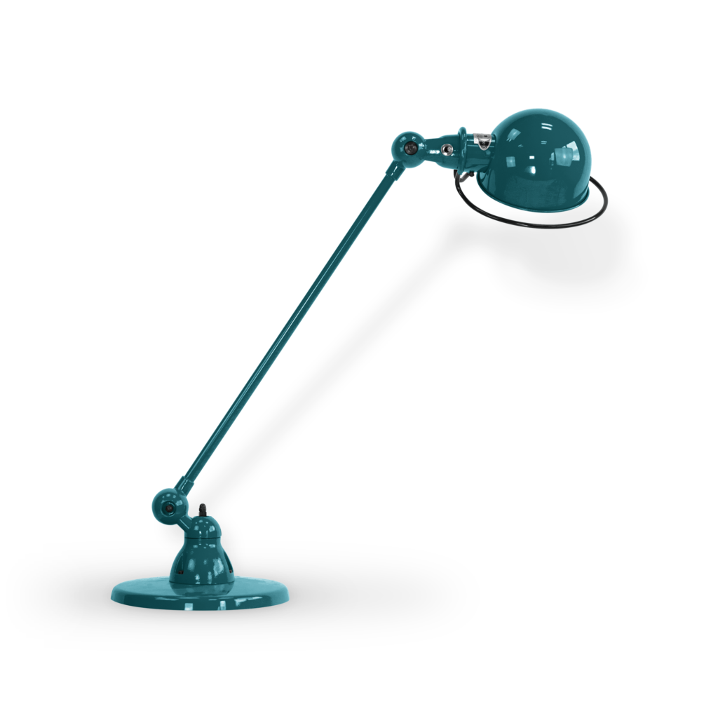 Loft D6000I bordlampe fra Jieldé - Ocean blue / Blank