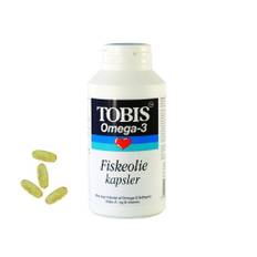 Tobis Fiskeolie Omega-3 1000 mg - 120 kapsler