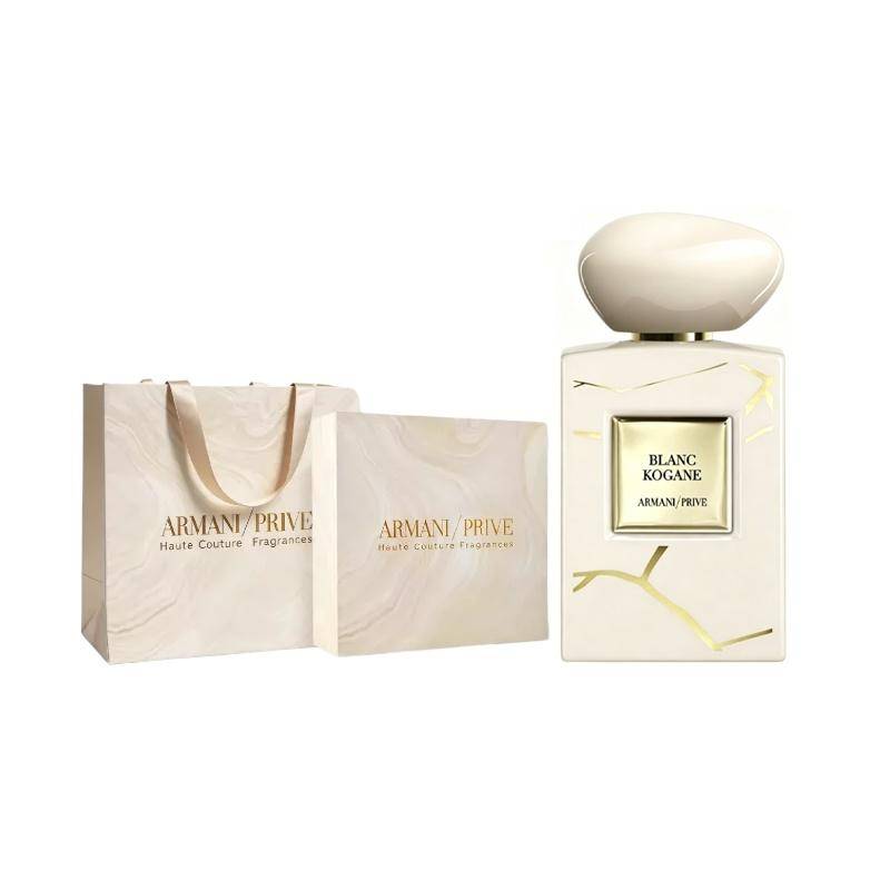 Armani Platinum Äkta Parfym Begränsad Gåvbox Blommig Doft EDP 100ml gyllene