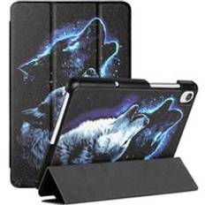 Surfplatta till lenovo smart tab m8 tabm 8 hd fhd tb -8505x 8505f 8705f fodral söt katt tiger varg målad för lenovo m8 fodral fodral - Xyl