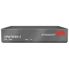 Stewart Audio DSP100-1-CV-D Half Rack 70/100v Dante/AES67 Amplifiers 100w x 1 @ 70 / 100v – Integrated DSP – 2 Dante channels in