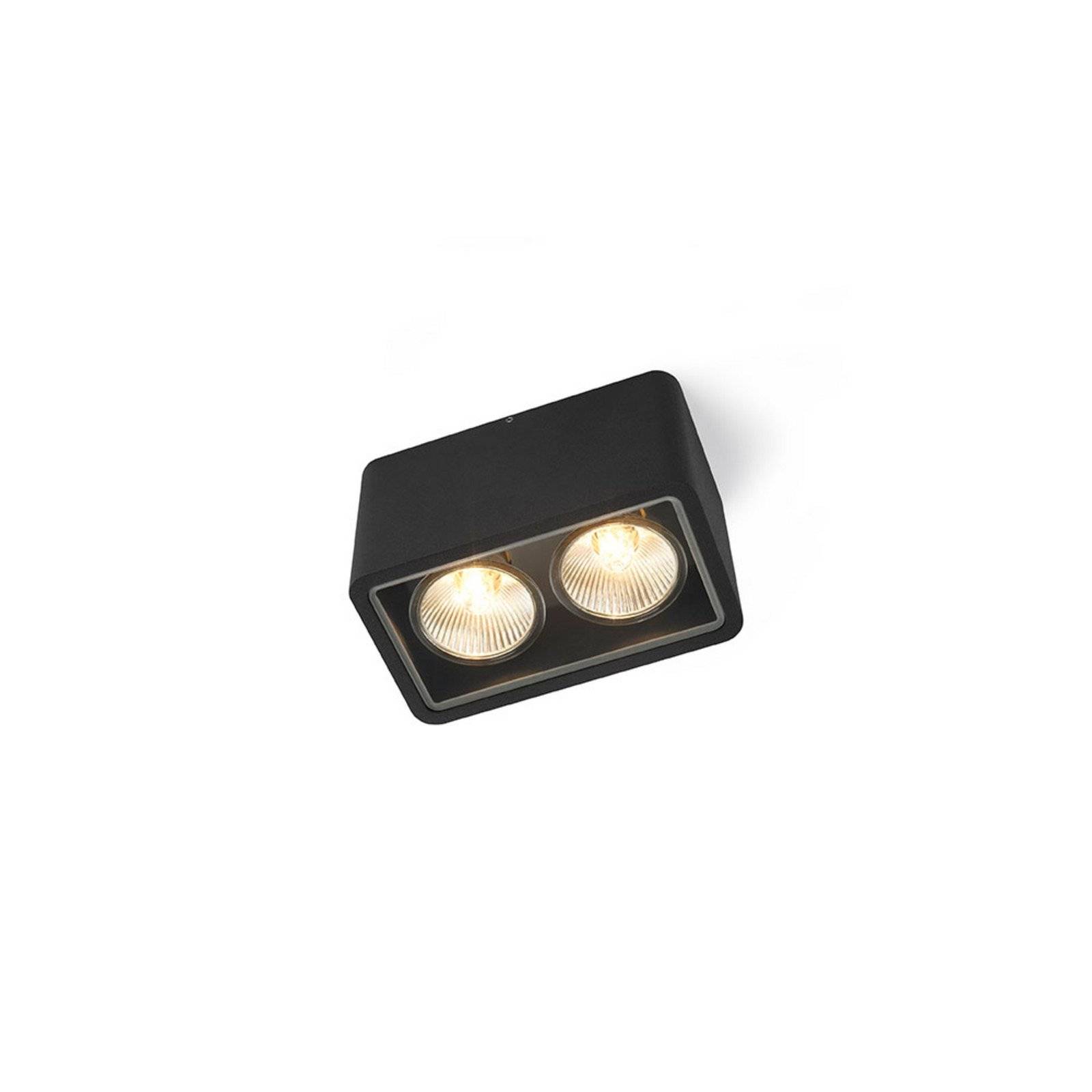 Taklampor Trizo21, Svart, Hall, Aluminium