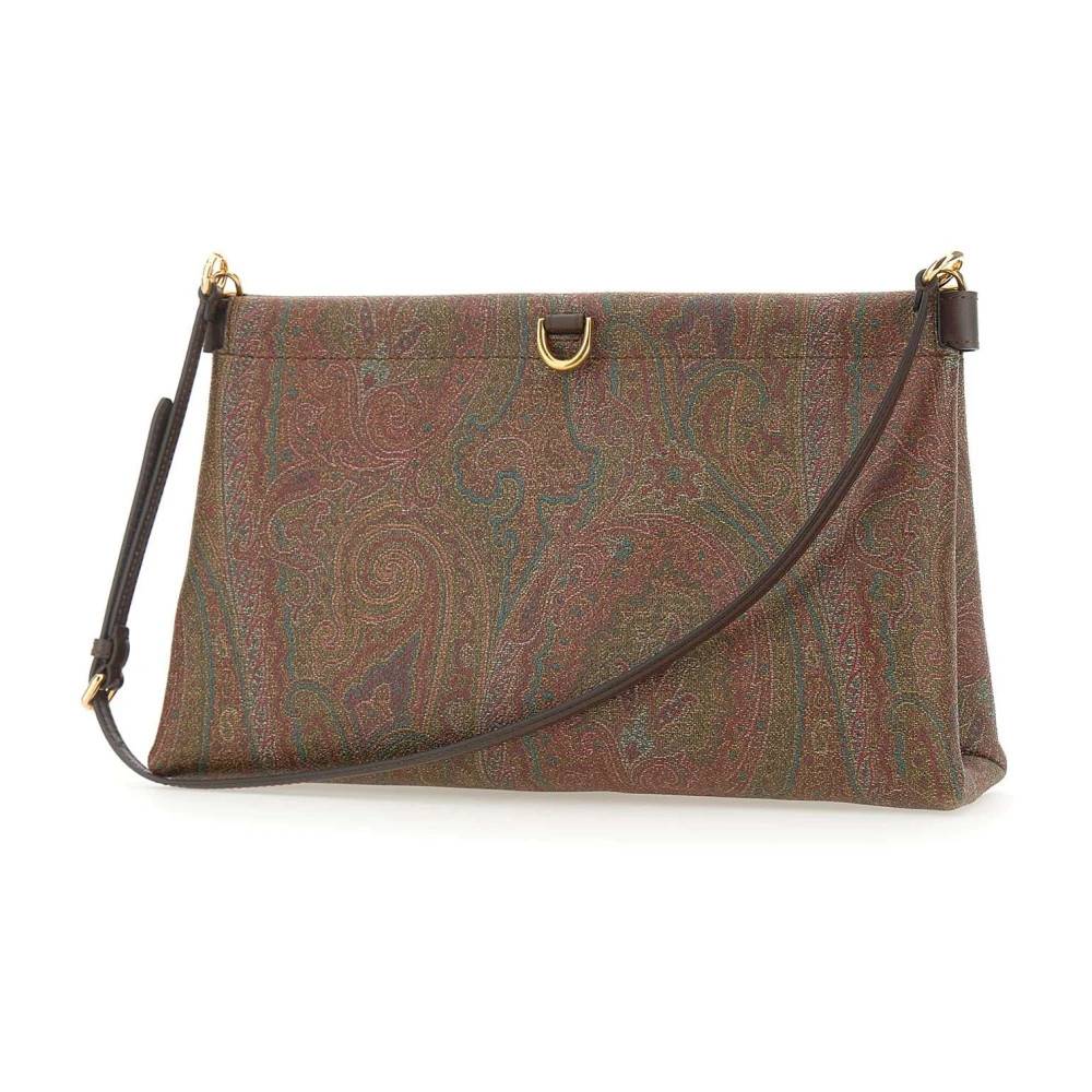 Etro Clutch Talk Mini - Tasker - Dame - Brun - ONE SIZE - Bomuld