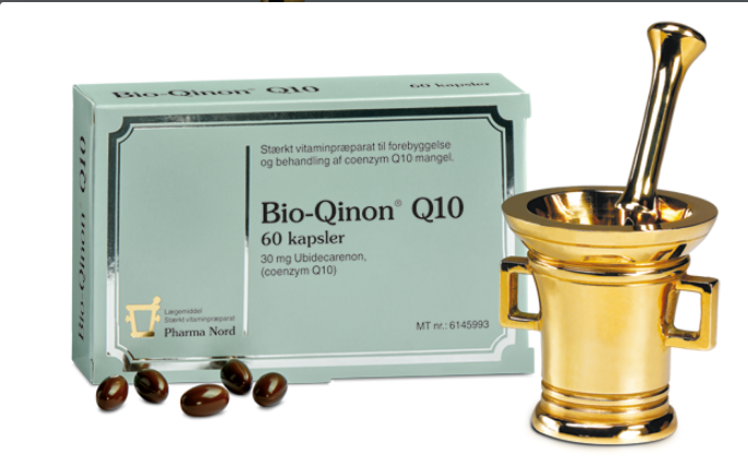 Bio-Qinon Q10 - Reducerer træthed og energiløshed - 60 stk Bedst før 10/25