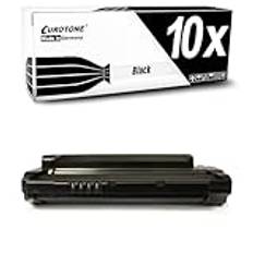 Eurotone Toner 10x kompatibel med Samsung SCX4300 SCX4610 ersätter MLT-D1092S svart Office Pro Edition