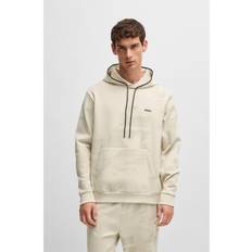 BOSStil mænd. 50519775 Sweatshirt Soody off-white (L), Hvid, Casual, Bomuld