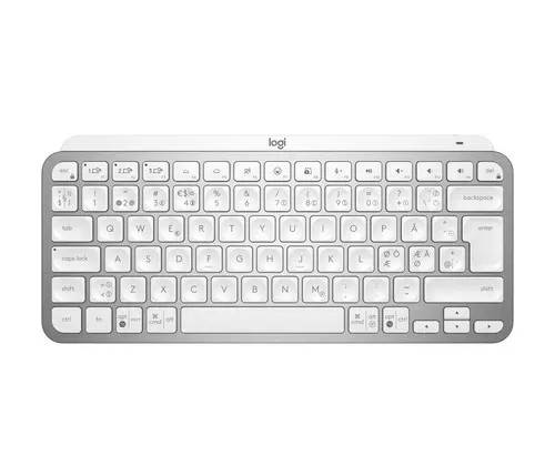 Logitech MX Keys Mini for Business, Mini, Trådlös RF + Bluetooth, Saxbrytare,