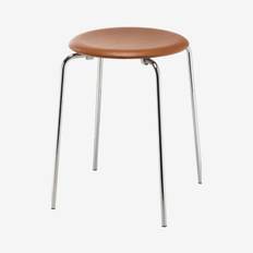 Fritz Hansen 3170 Dot Walnut Leather