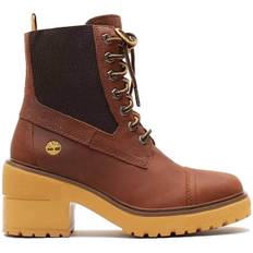 Timberland - Silver Blossom Mid Bootie støvler - Dame - 38 - Brun