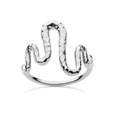 MAANESTEN Viva Ring Sølv/Guld - GULD / STR 47