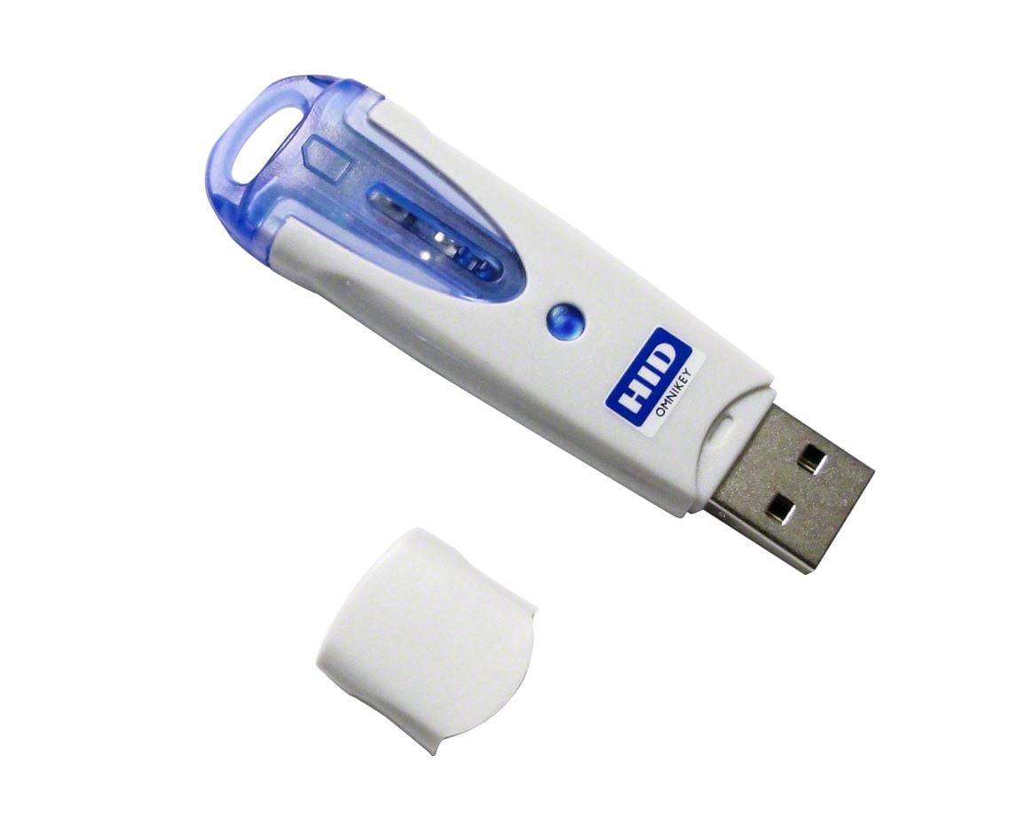 HID OMNIKEY 6121 Mobile USB Smartkortsläsare Dual Interface
