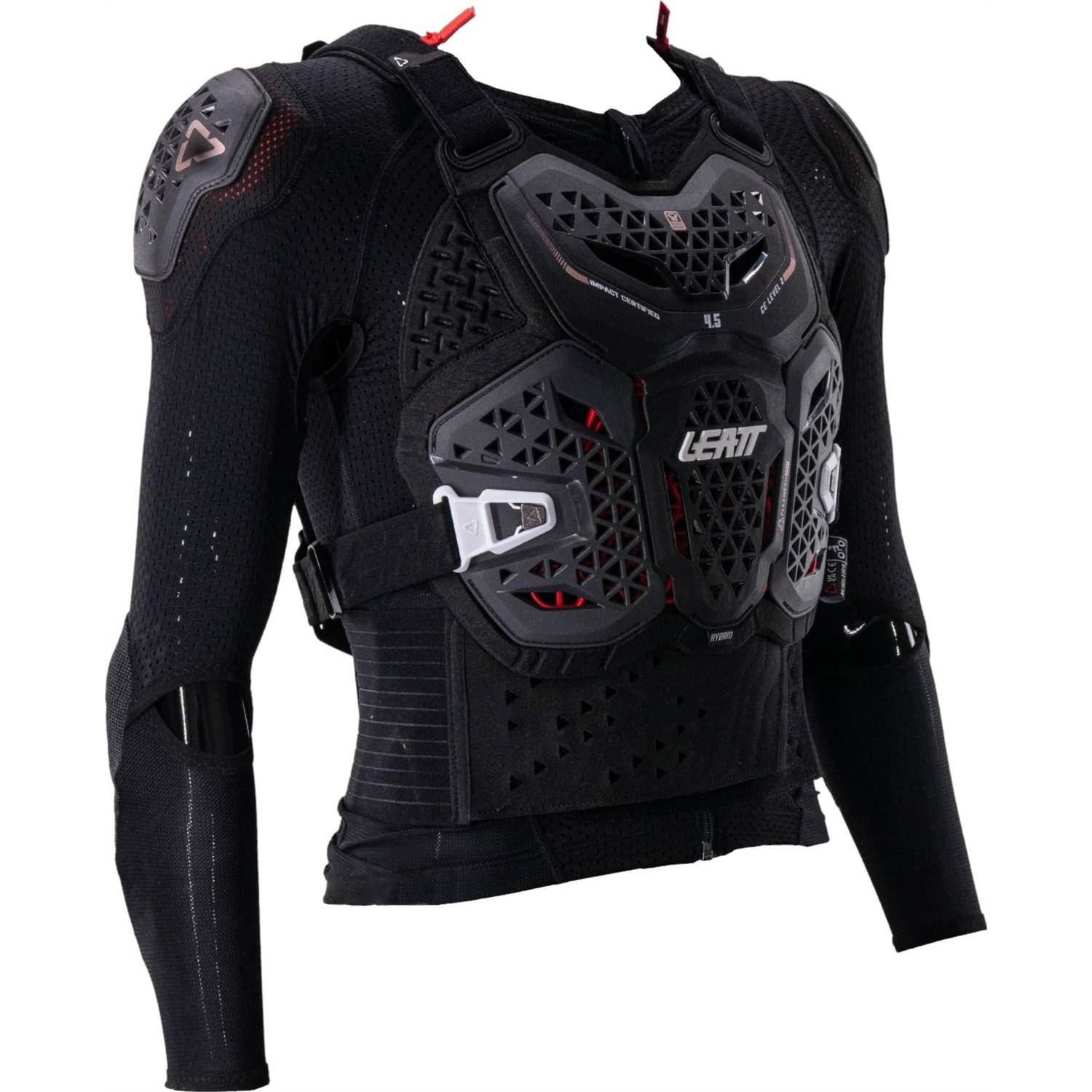 Överkroppsskydd Leatt Body Protector 4.5 Hybrid Women Black M - Svart (M)
