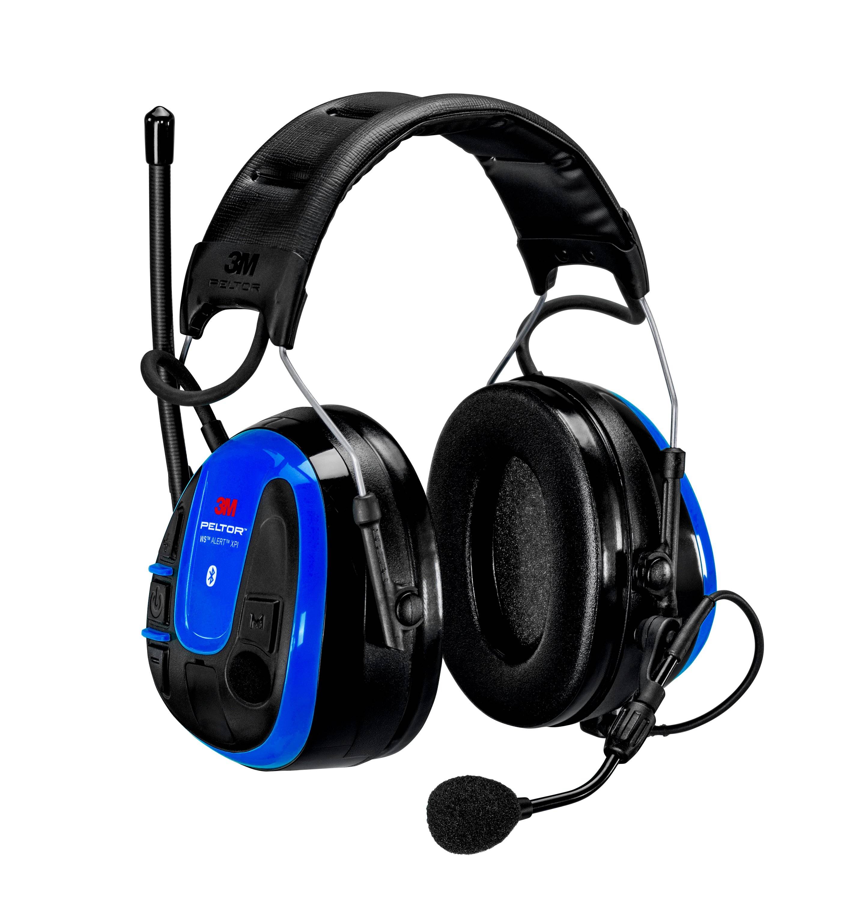 3M PELTOR WS ALERT XPI+ FM-radioheadset, RDS, app-understøttelse, hovedbøjle, MultiPoint Bluetooth, WAP, OTA, MRX21AWS7