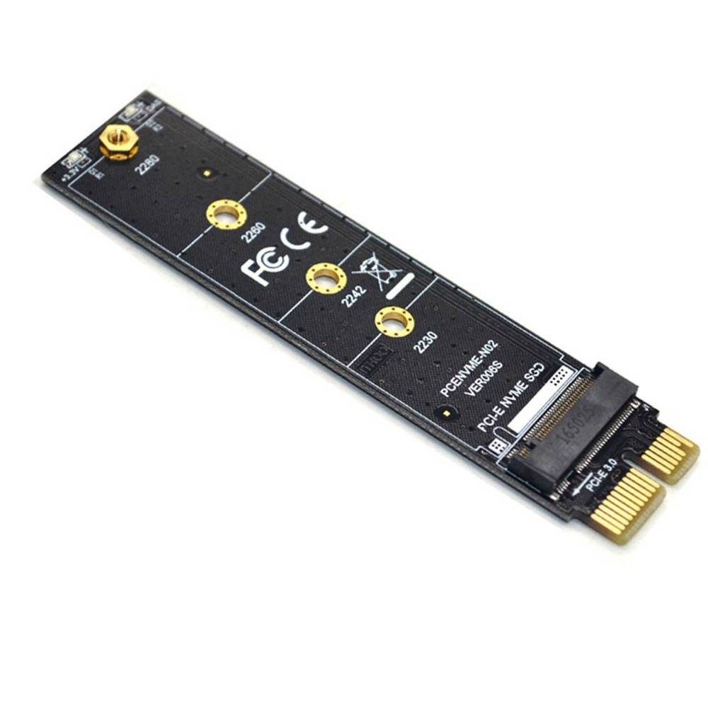 Long Useful Life NVME M.2 To PCI-E3.0 1X Adapter Full Speed Support Screw Package PCI-E Extension Card High Speed
