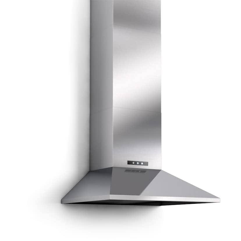 Smart brutna hörn - svart - 60 cm