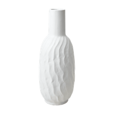 Cocos Vase L White