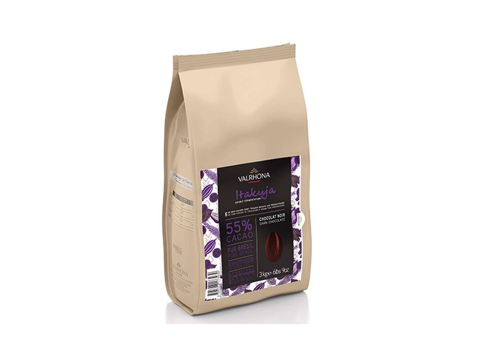 Valrhona Feves Itakuja - 55%, 3kg