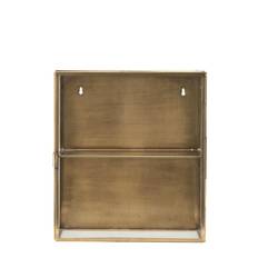 House Doctor Vitrineskab, Hdglass, Messing Guld