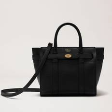 Mulberry Taske - Mini Zipped Bayswater Small Classic Grain Black