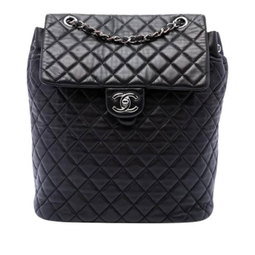 Chanel Vintage Pre-owned Urban Spirit Backpack - Vintage - Dame - Sort - ONE SIZE - Læder