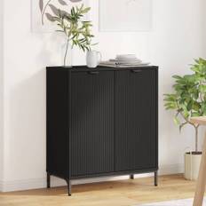 Sideboard Svart 69,5 x 33 x 82 cm Konstruerat trä