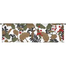 Rönnkvist Grön/Röd Slät gardinkappa Arvidssons Textil